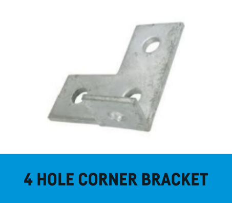 4 hole corner bracket