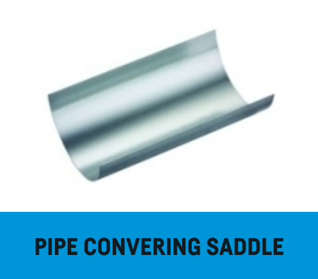 pipe covering saddle