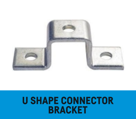 U shaped connector bracket